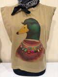 Fancy Duck with Jewel Necklace