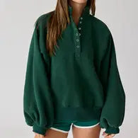 Melissa Snap Button Sweatshirt