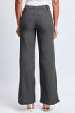 Junior Hyperstretch High Rise Wide Leg Jeans