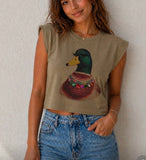 Fancy Duck with Jewel Necklace