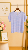 Camille Sweater: Periwinkle