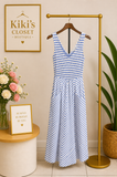 Pool Side Striped Dress