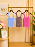 Ribbed  Padded Tank