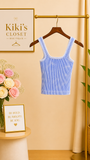 Ribbed  Padded Tank