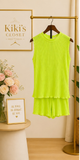 Ocean Play Pleated Set