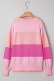 Pink Sequined Holly Jolly Crew Neck Sweater