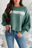 Jade Ho Ho Ho Merry Christmas Sweater