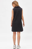 Collared Scuba Modal A-Line Dress TRV-CRUISE