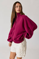 Melissa Snap Button Sweatshirt