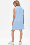 Collared Scuba Modal A-Line Dress TRV-CRUISE