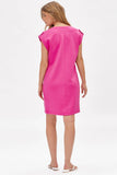 Cap Sleeve A-Line Dress